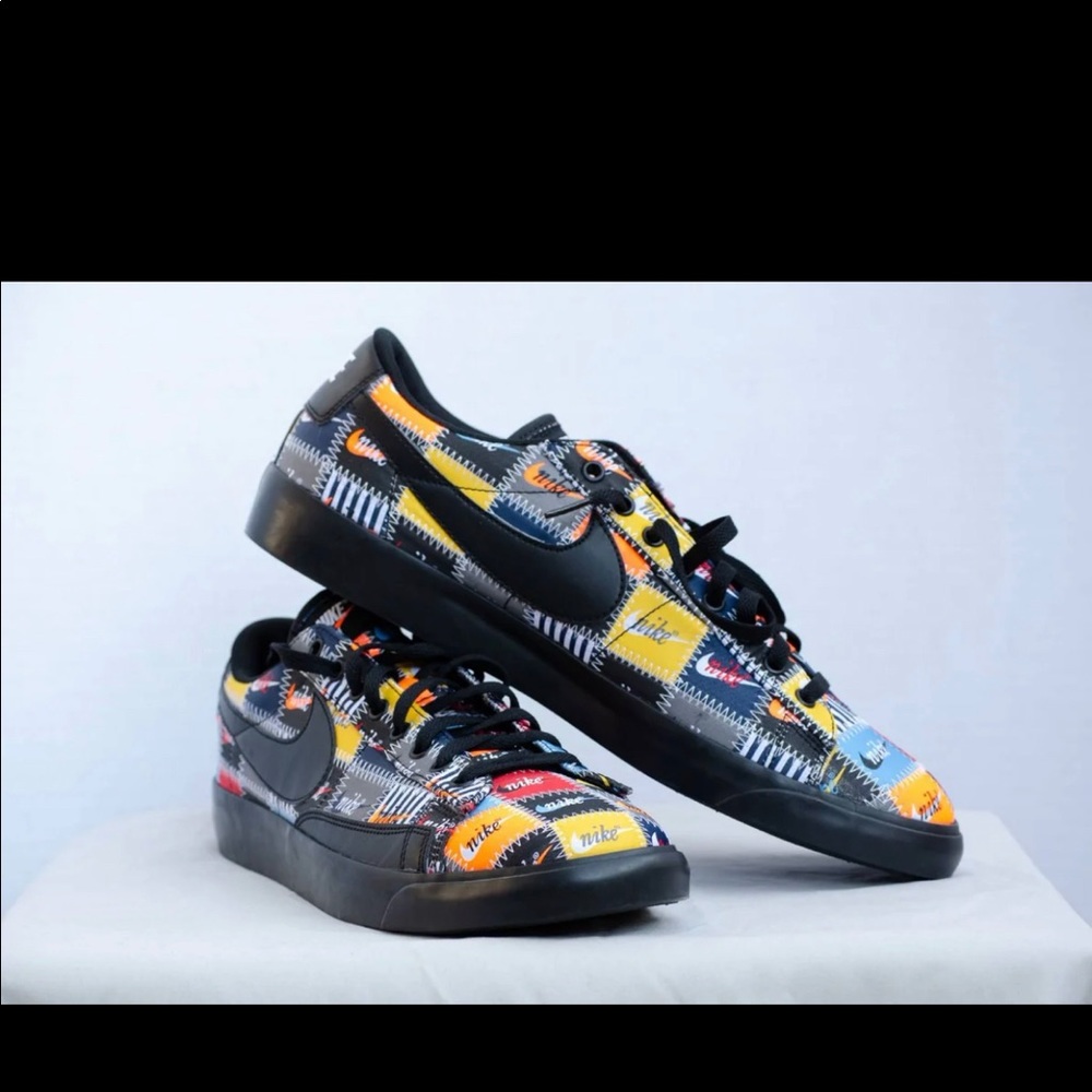 Nike patchwork blazers